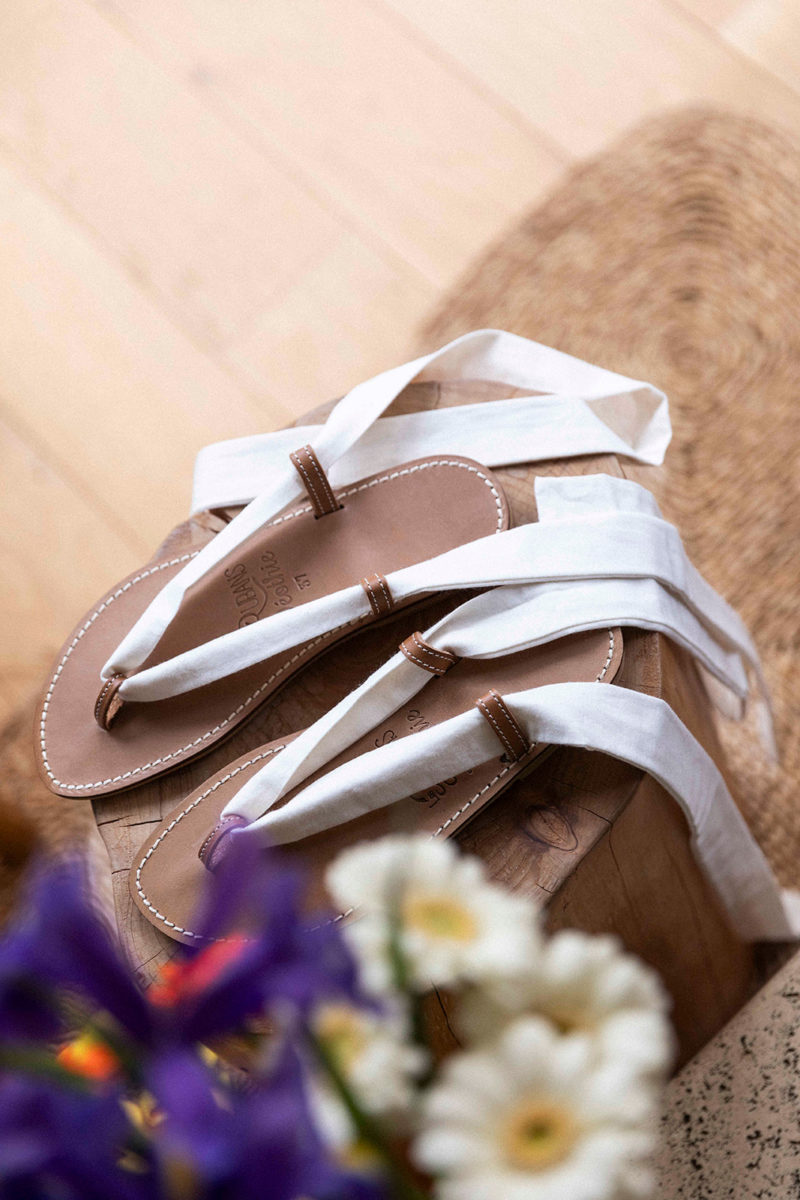 La sandale Classico Fleur de Coton