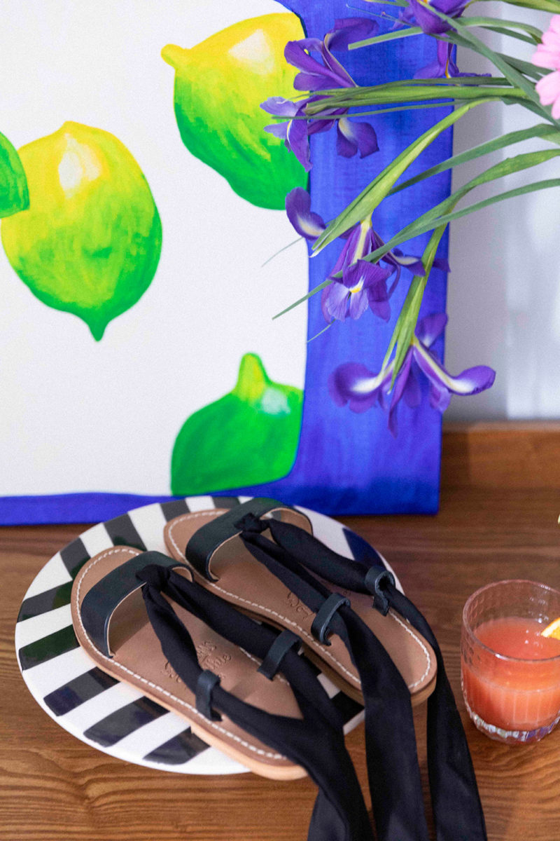 La sandale Moderno Iris Black – Image 2