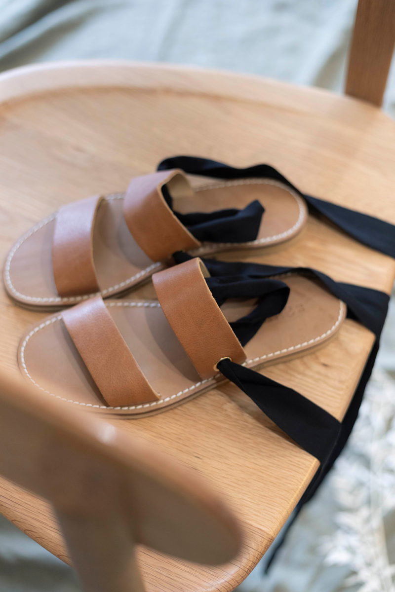 La sandale Iconico Iris Black - Plate – Image 5