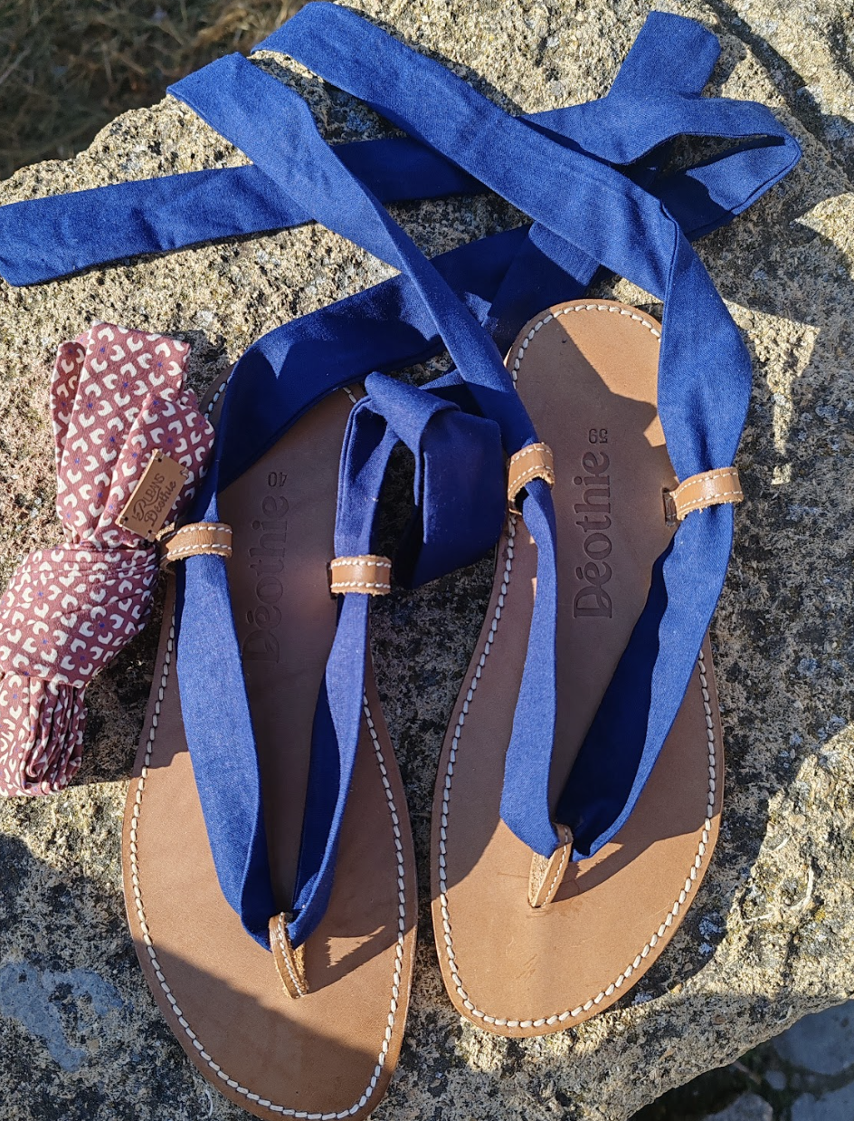 La sandale Classico Marine – Image 3